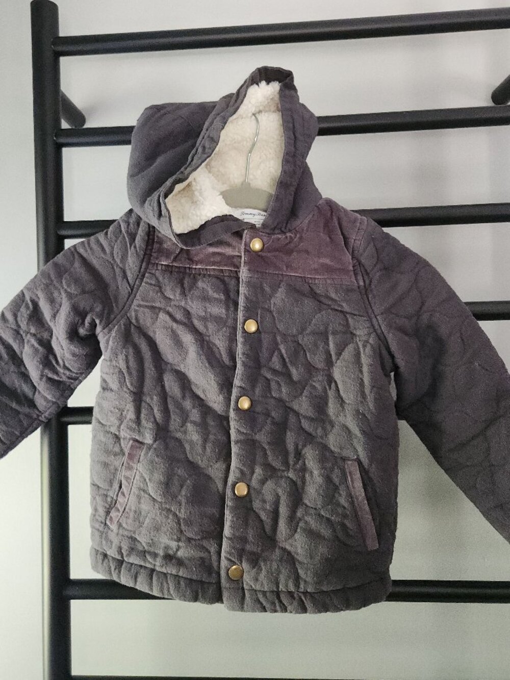 Tommy Bahama quilted fleece coat